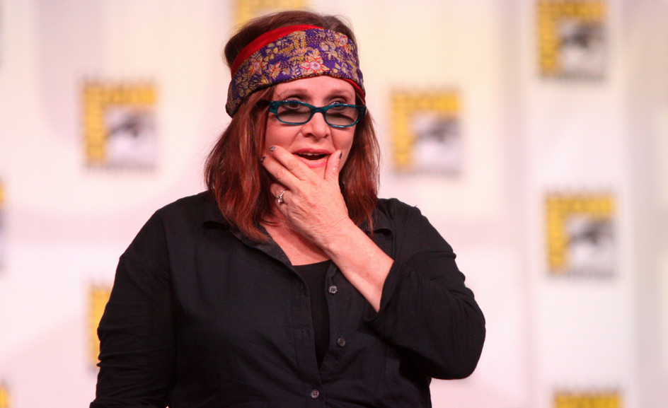 Carrie Fisher lors du Comic-Con 2012 / CC Gage Skidmore